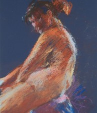 Pastel Figure, 11-2010