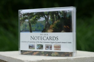 Set of 8 Notecards of the Bear Mountain Region