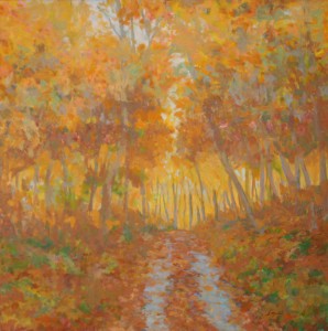 Through Yellow Trees by Janet Howard-Fatta