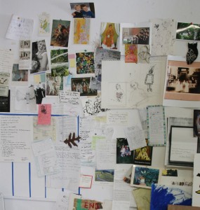 Inspiration Wall-- Studio of Janet Howard-Fatta