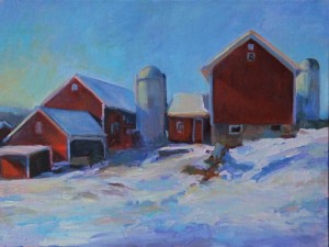 Baird Farm, Winter, Warwick NY