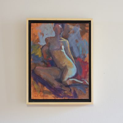 Untitled 14, oil on panel, 9 x 12"