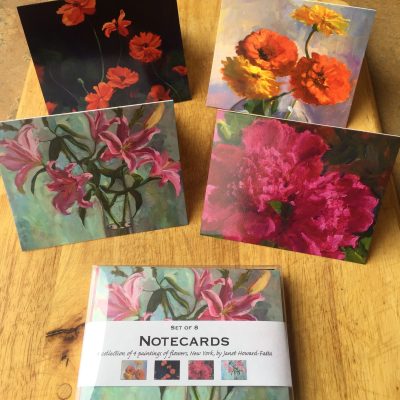 Floral Notecard Set by Janet Howard-Fatta