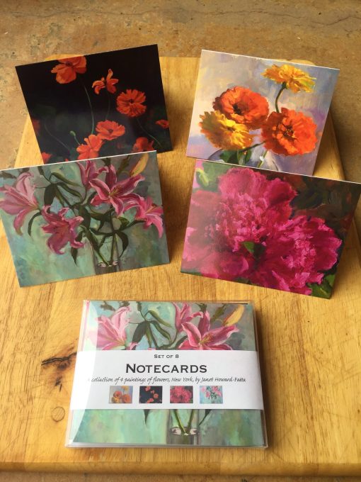 Floral Notecard Set by Janet Howard-Fatta