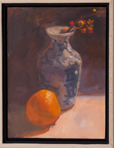 Vase and Clementine