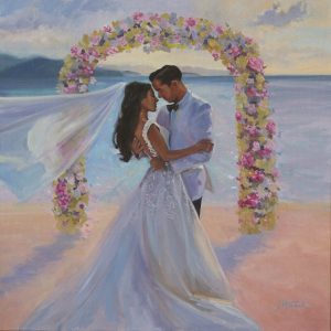 Island Wedding, From photos