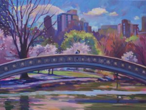 Engagement Painting, Central Park, NY
